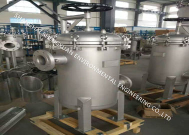 carbon steel Multi Bag Filter Housing Sanitary With 150PSI Working Pressure