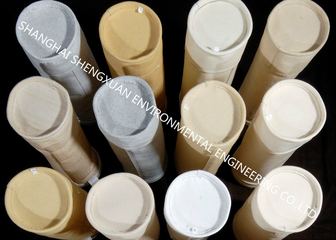 Decay Resistant High Temperature Filter Bags For Cement Kilns Dust