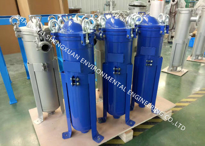 Ss 304 Material Single Bag Filter Housing With High Pressure