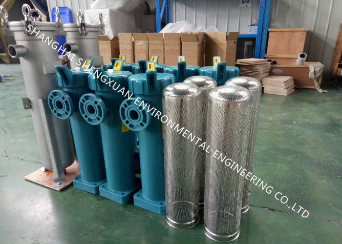 Stainless Steel Bag Filter Housing High Pressure Chemical Top