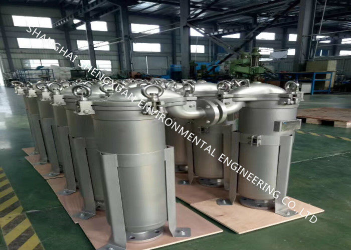 Chemical Side Inlet Bag Filter Housing 316 Stainless Steel