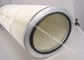 Unique PU Coating Pleated Polyester Filter Cartridge Easy Cleaning For Industrial Filtering