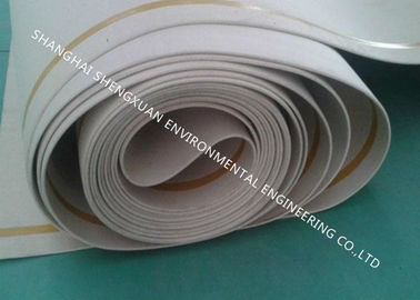 4 Ply Solid Weave Air Slide Cloth , 4-8 mm Thickness Belting Fabric For Cement Silo