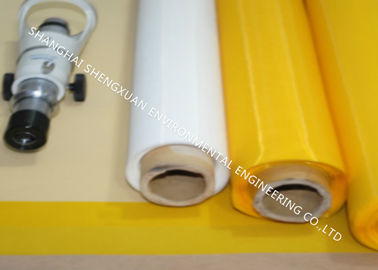 55T / 77T / 120T Silk Screen Mesh Roll In 127cm Width Without Damage To Thread