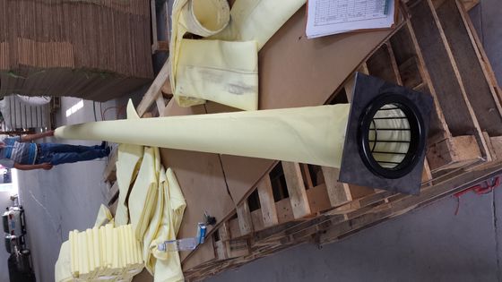 DN 130x 6000 mm TFE Scrim  High Temperature P84 Dust Collector Filter Bags