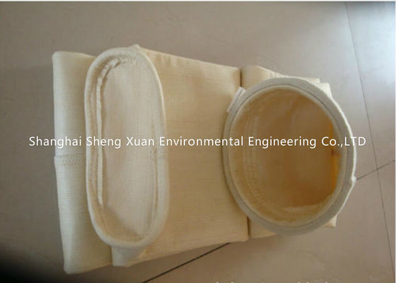 130 Degree PPS Dust Collector Filter Bags Chemical Resistance