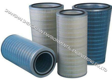 High Efficiency Pleated Filter Cartridge , Gas Filter Cartridge In Conical And Cylindrical Pairs