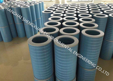 High Efficiency Pleated Filter Cartridge , Gas Filter Cartridge In Conical And Cylindrical Pairs