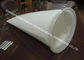 White 1-200 Micron Filter Bags , Liquid Filter Bag For Chemical Industry Filtering