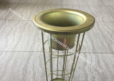 Galvanized Coated Bag Supporting Cages Easy Installation For Dust Treatment