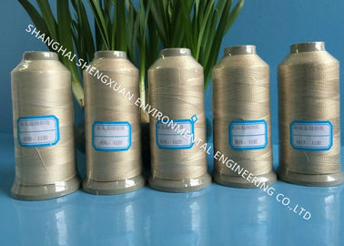 PTFE Coating High Temperature Sewing Thread , Smooth Fiberglass Sewing Thread