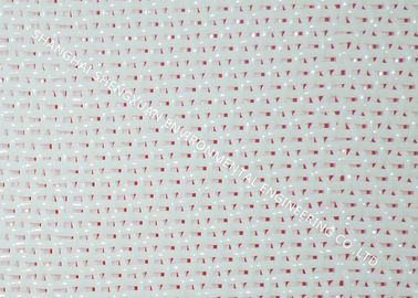 Plain Weave Polyester Mesh Fabric PET 0.5*0.5mm For Non Woven Cloth Punching