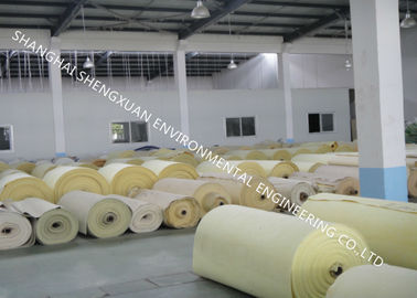 White Industrial Filter Cloth 550 GSM With Excellent Acid Alkali Resistance