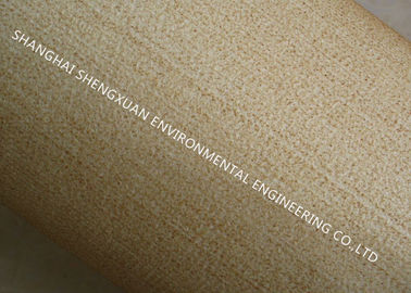 Non Woven Industrial Filter Cloth , Aramid / Nomex Needle Punched Dust Collector Filter Cloth