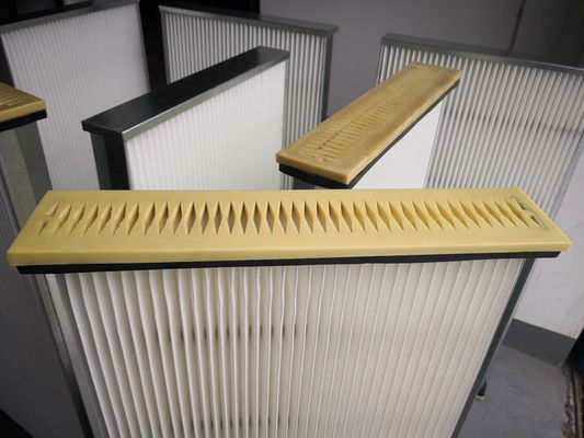Flat Type High Flow Panel Pleated Filter Cartridge 500 mm Flange Width For Cement Silo Top compatible  WAM  Air Filter