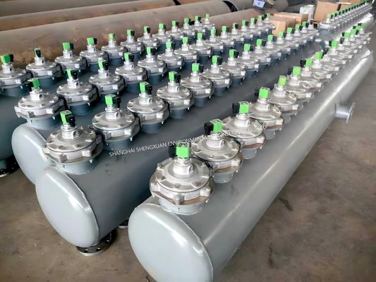 Cast Steel Air Reservoir For Industrial Dust Collector Bag Filter Housing