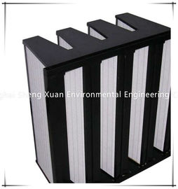 Polyurethane Sealing GasketV Bank HEPA Pleated Filter