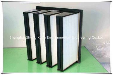 F8 Large Air Volume V Bank HEPA Pleated Filter