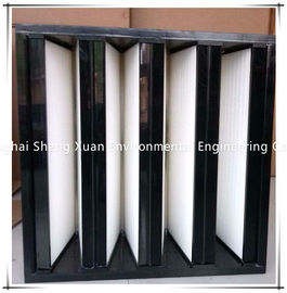 F8 Large Air Volume V Bank HEPA Pleated Filter