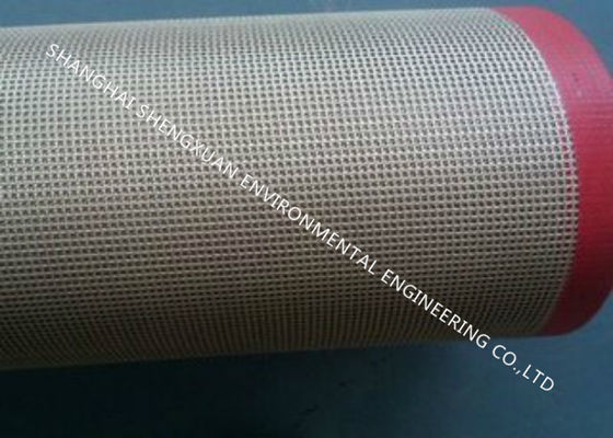 Glass Fiber  Coated Conveyor Belt Double Weft Elongation Coefficient Less 5‰