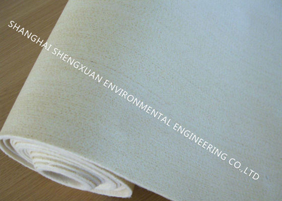 Calendered Needle Punched Acrylic Felt Sheets Fabric Heat Resistance